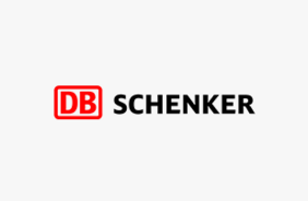 Das Logo von DB Schenker.