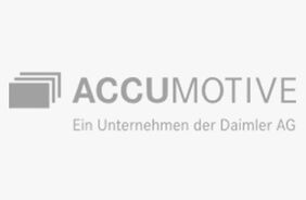 The official Logo of the company Accumotive.