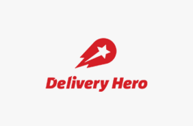 Das Logo von Delivery Hero.