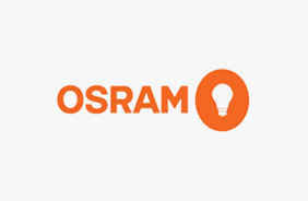 Das Logo von Osram.