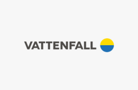 Das Logo von Vattenfall.